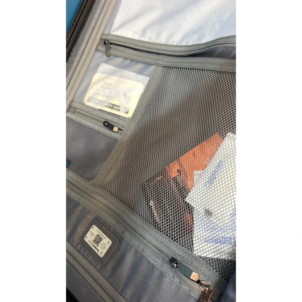 Traveler's Choice Maxporter II 31 Hardside Trunk Spinner Luggage Grey Camo